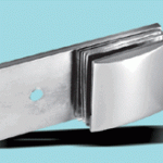 Shower screen fixing brackets for floor mounted.